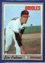 1970 Topps Baseball Cards      449     Jim Palmer